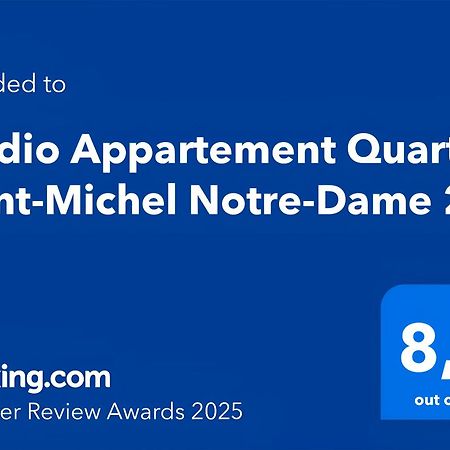 Studio Appartement Quartier Saint-Michel Notre-Dame 2 Free Netflix Paris Dış mekan fotoğraf